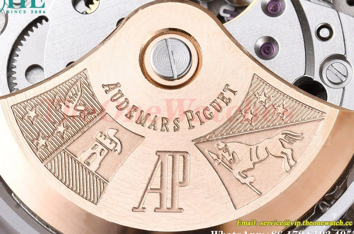 41mm Royal GDF LE SS Dial Oak 15400 MY8215 Black 0425